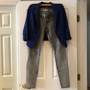 EUC Express Jean Legging in Acid Grey Wash (8)